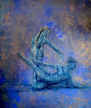 Original Figurative Performing Arts Paintings by Claudia Kusznirczuk