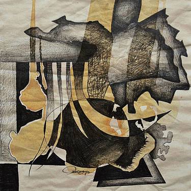 Print of Illustration Abstract Drawings by KSoner Kaya