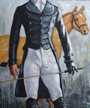 Print of Horse Paintings by Andrejs Bovtovičs