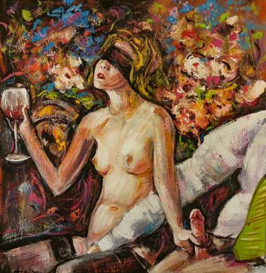 Original Fine Art Erotic Paintings by Andrejs Bovtovičs