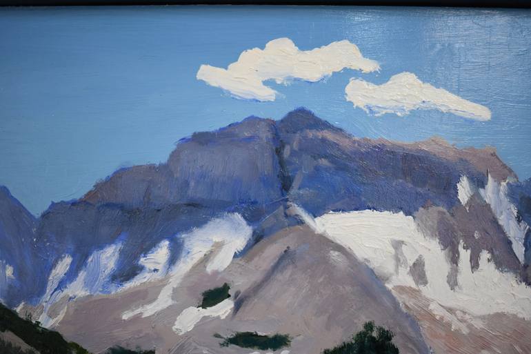 Original Illustration Landscape Painting by William Fitzgerald