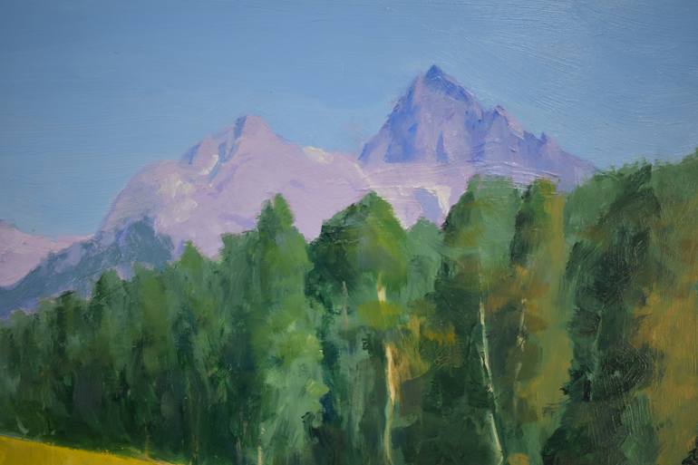 Original Expressionism Landscape Painting by William Fitzgerald