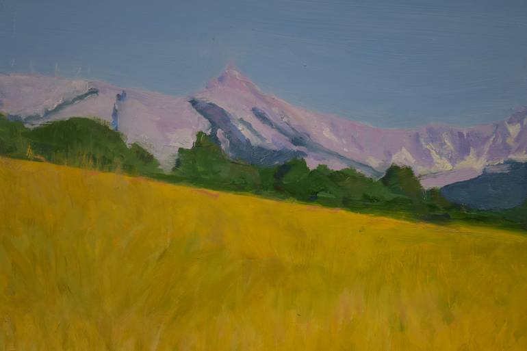 Original Expressionism Landscape Painting by William Fitzgerald