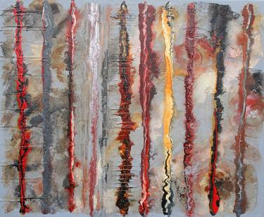 Original Abstract Expressionism Abstract Paintings by Rachel Hayhurst