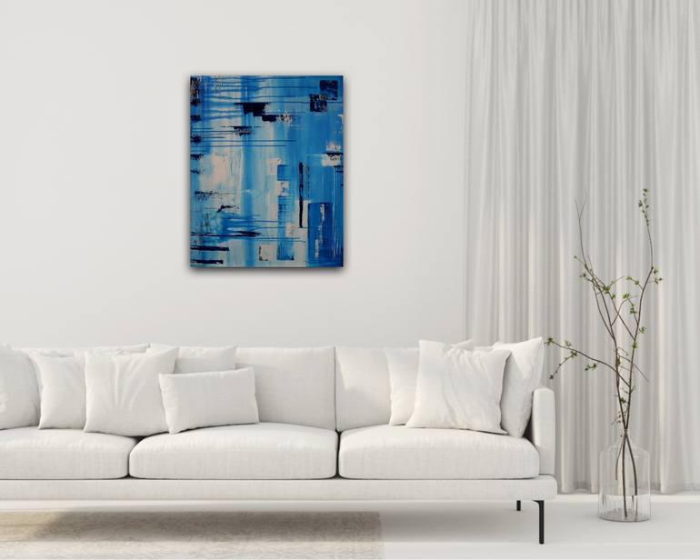 Original Abstract Painting by Rachel Hayhurst