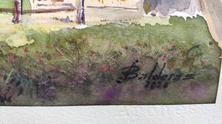 Original Figurative Landscape Painting by Francisco Molina Balderas