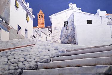 Original Figurative Landscape Paintings by Francisco Molina BALDERAS