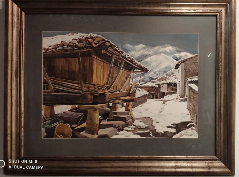 Original Figurative Landscape Painting by Francisco Molina Balderas