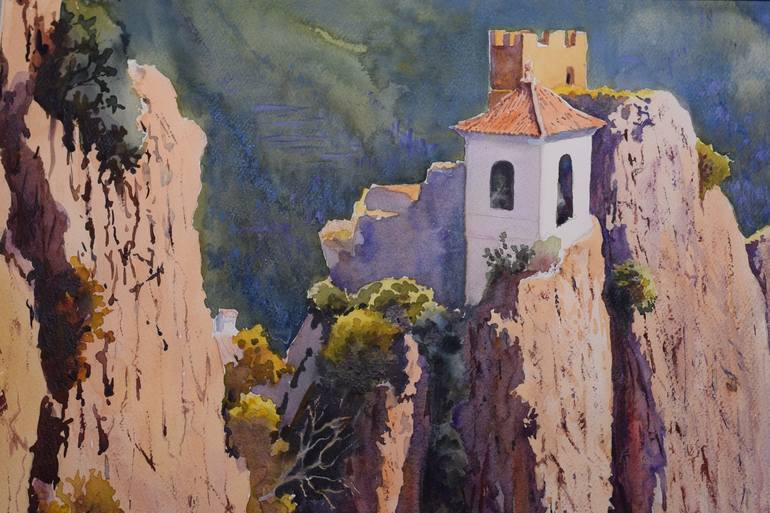 Original Figurative Landscape Painting by Francisco Molina BALDERAS