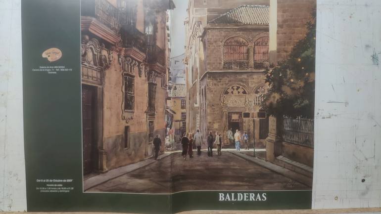 Original Figurative Landscape Painting by Francisco Molina Balderas