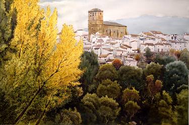 Original Figurative Landscape Paintings by Francisco Molina BALDERAS