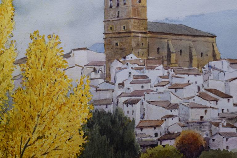 Original Figurative Landscape Painting by Francisco Molina Balderas