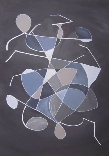 Print of Fine Art Abstract Paintings by Tarja Berner