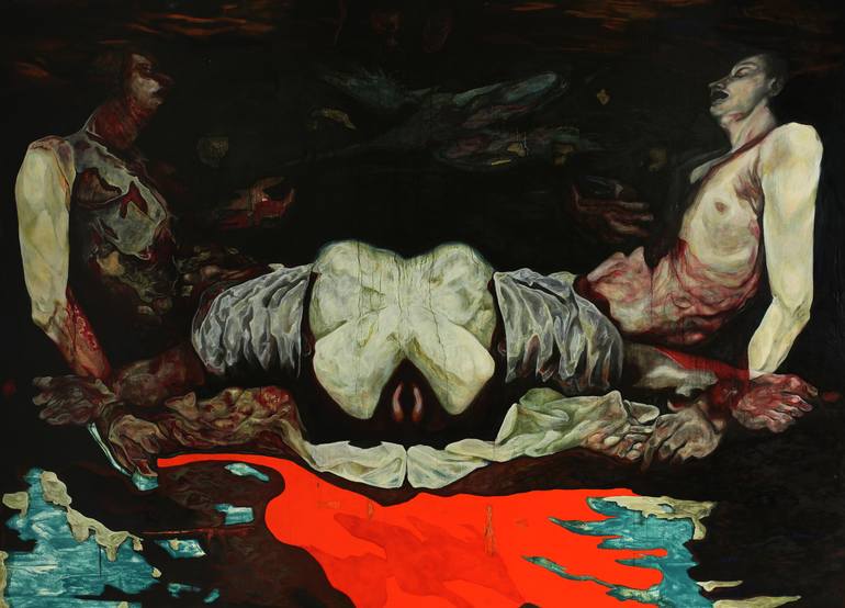 Original  Painting by sebastian jochlik