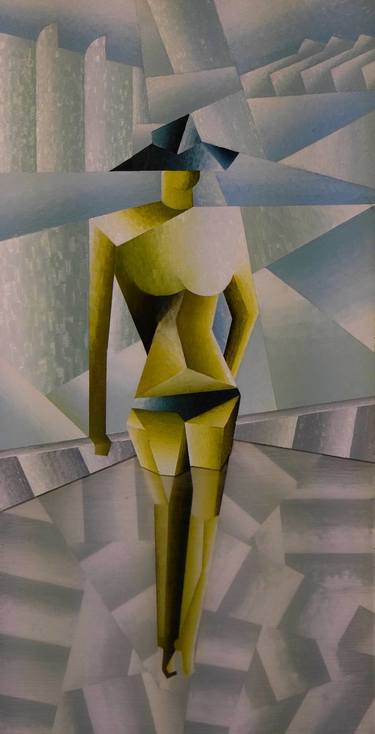 Print of Cubism Women Paintings by Pedro Noir