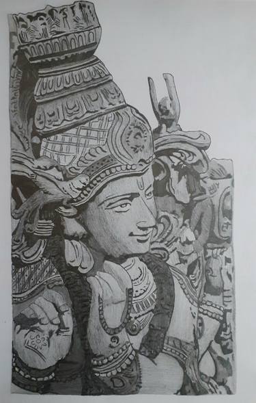 Print of Fine Art Classical mythology Drawings by Saransh Sharma
