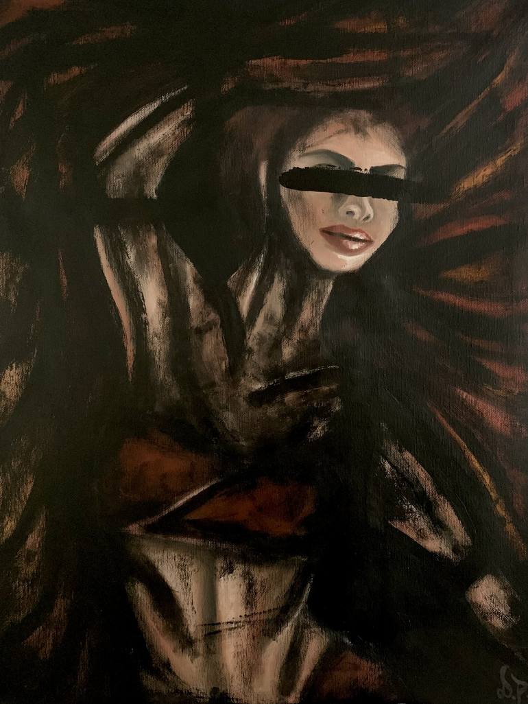 Ashes Painting by Diana Pimienta | Saatchi Art