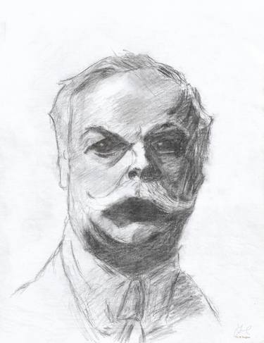 Original Portrait Drawing by Yohanes Christian Tangkau