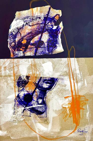 Print of Abstract Portrait Paintings by Qaid Holman
