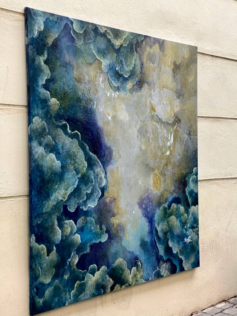 Original Modernism Abstract Painting by Qaid Holman