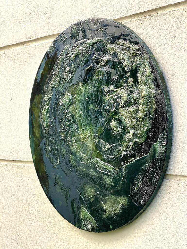 Original 3d Sculpture Abstract Painting by Qaid Holman