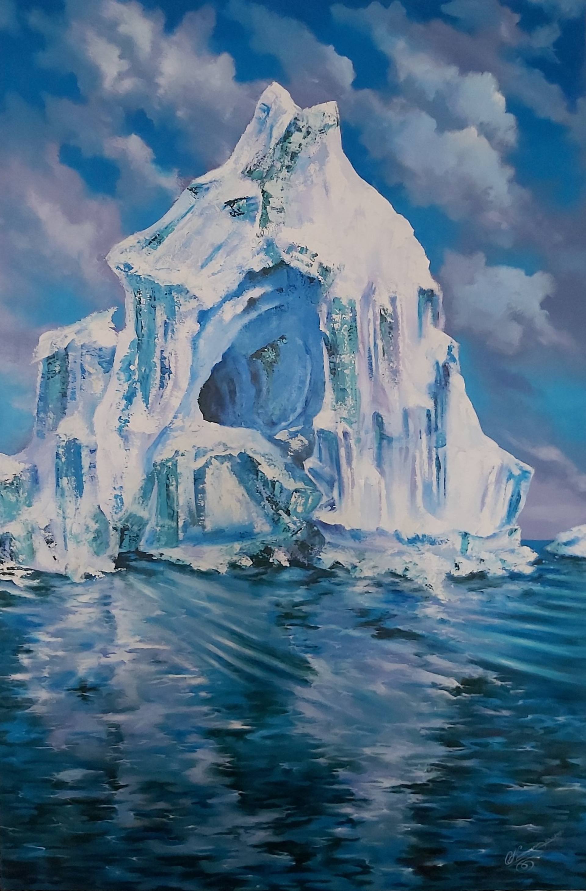 Iceberg Painting by Svetlana Kolganov | Saatchi Art
