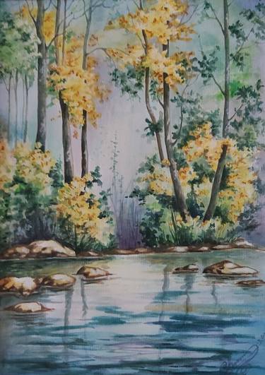 Print of Realism Nature Paintings by Svetlana Kolganov