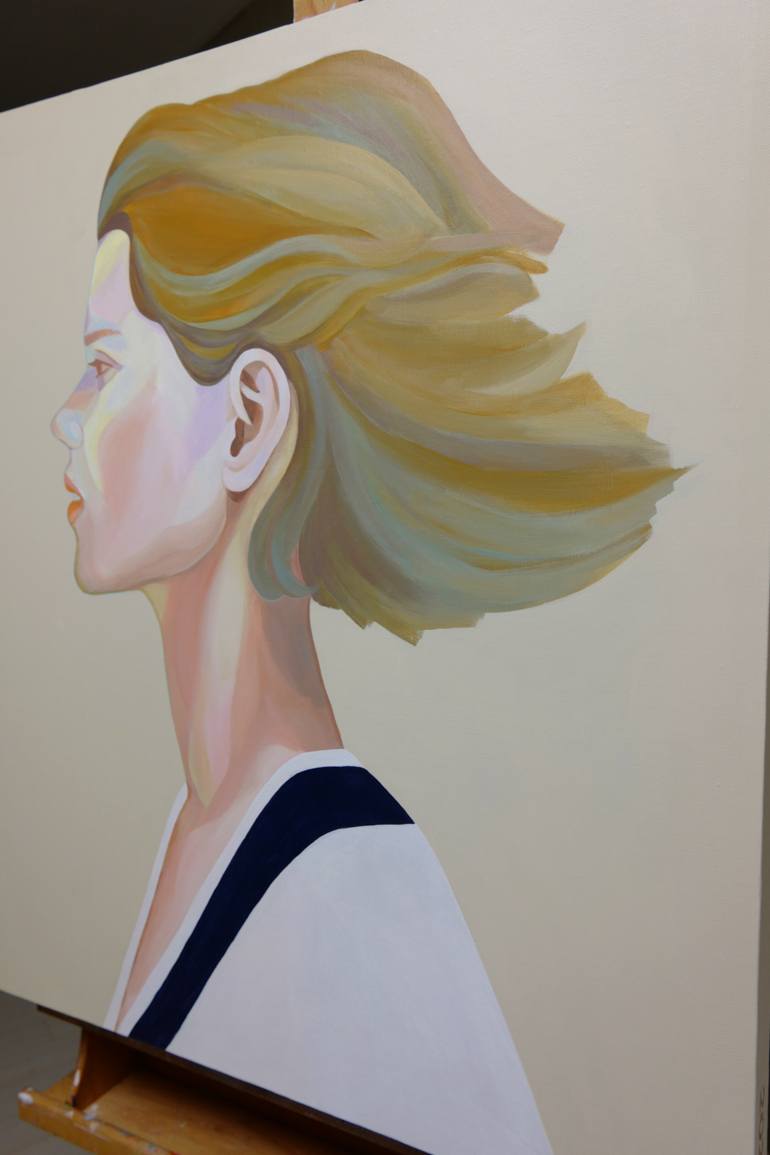 Original Contemporary Portrait Painting by Young Park