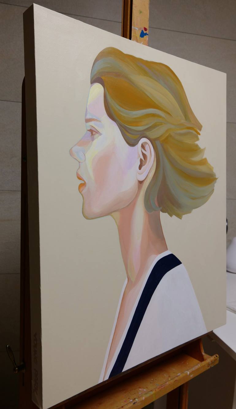 Original Contemporary Portrait Painting by Young Park