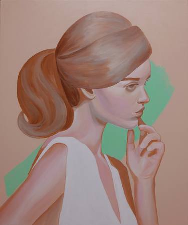 Original Modern Portrait Paintings by Young Park