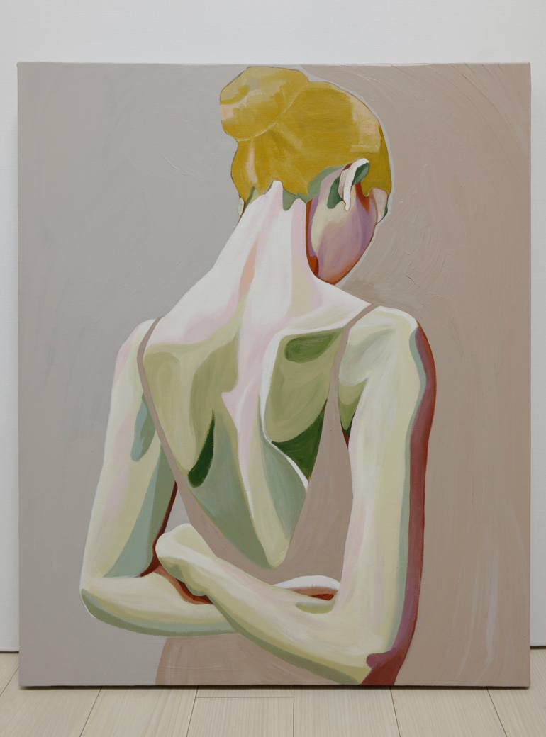 Original Contemporary Portrait Painting by Young Park