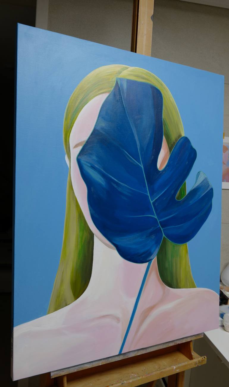 Original Contemporary Portrait Painting by Young Park