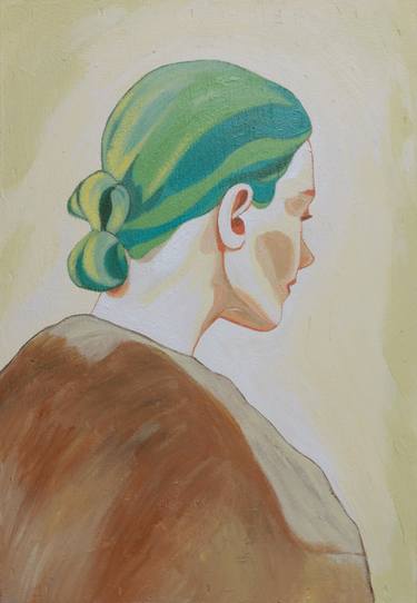 Original Cubism People Paintings by Young Park