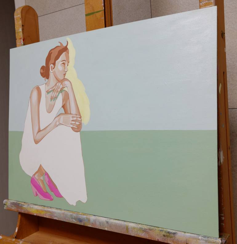 Original Contemporary People Painting by Young Park