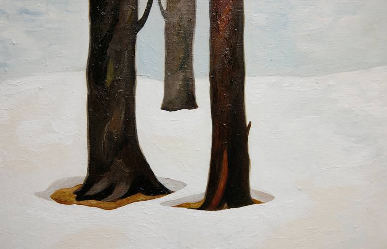 Original Expressionism Nature Painting by Young Park