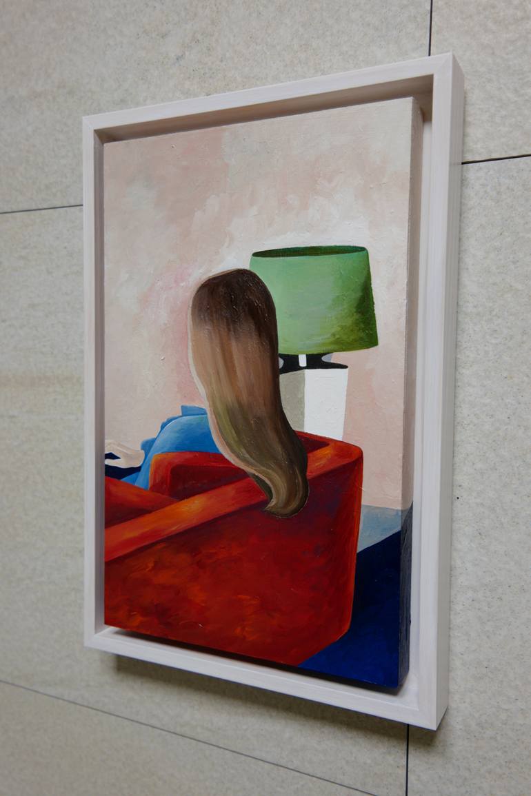 Original Expressionism People Painting by Young Park