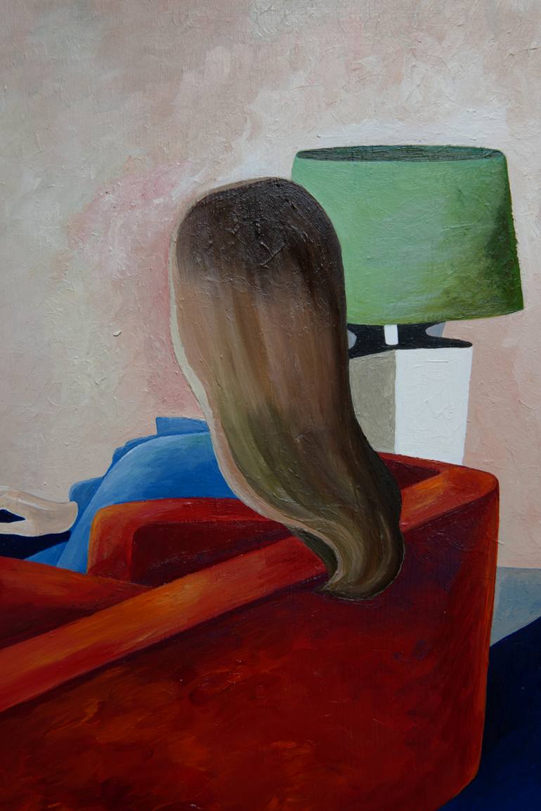 Original Expressionism People Painting by Young Park