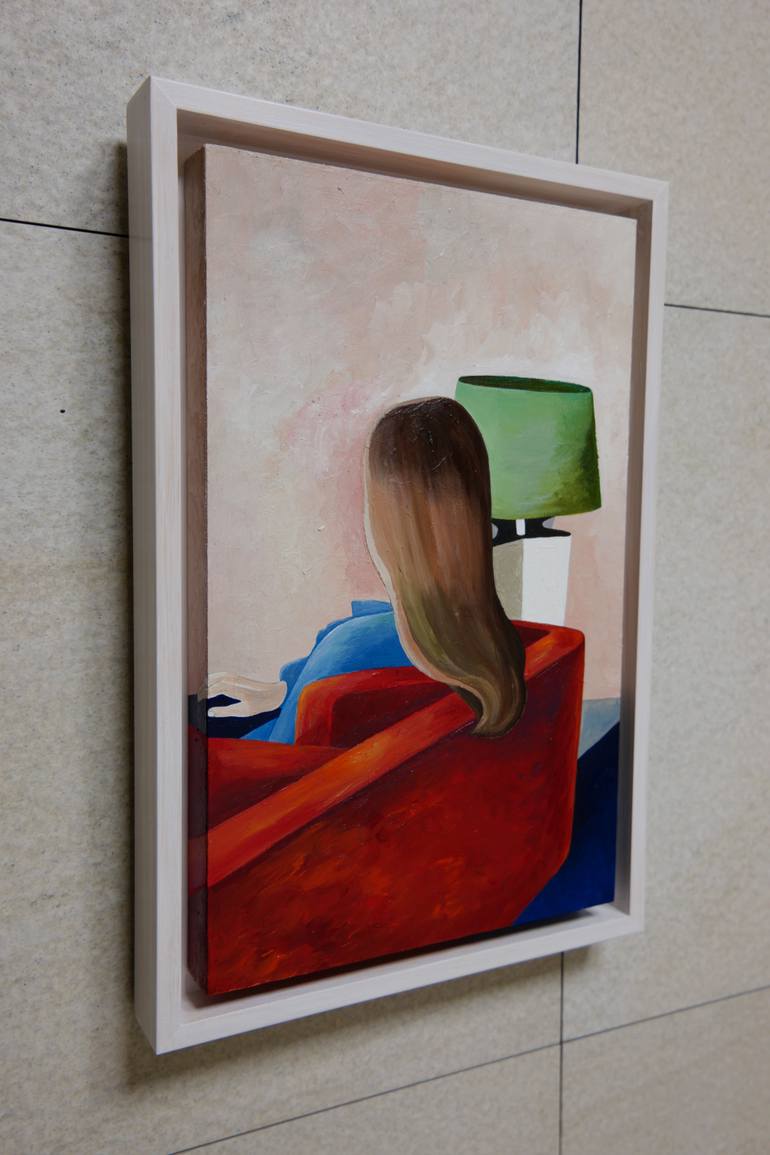 Original Expressionism People Painting by Young Park