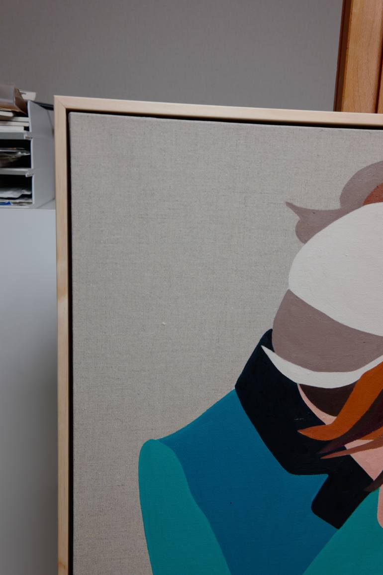 Original Conceptual People Painting by Young Park
