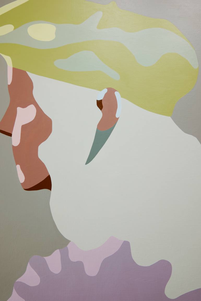 Original Expressionism People Painting by Young Park