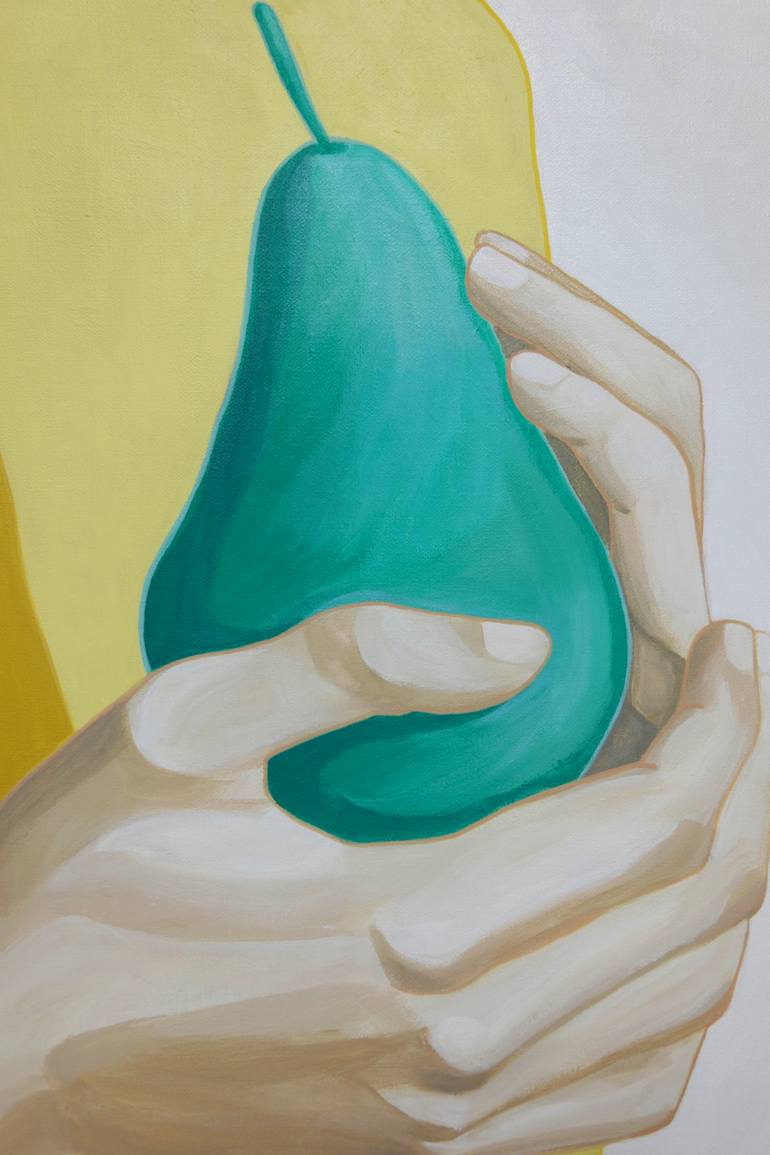 Original Expressionism People Painting by Young Park