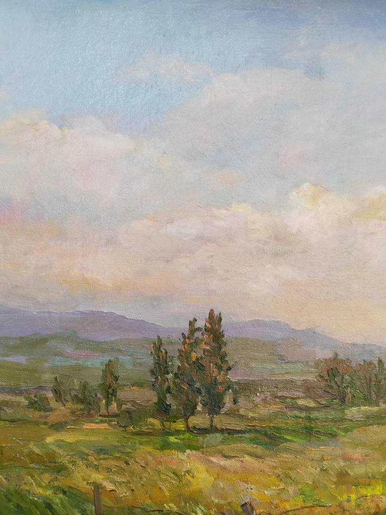 Original Fine Art Landscape Painting by Anastassiya Coskun