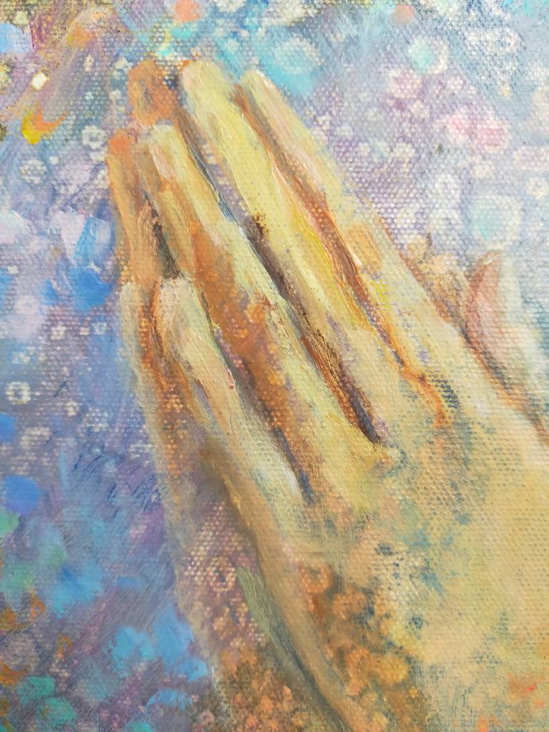 Original Contemporary Religion Painting by Anastassiya Coskun