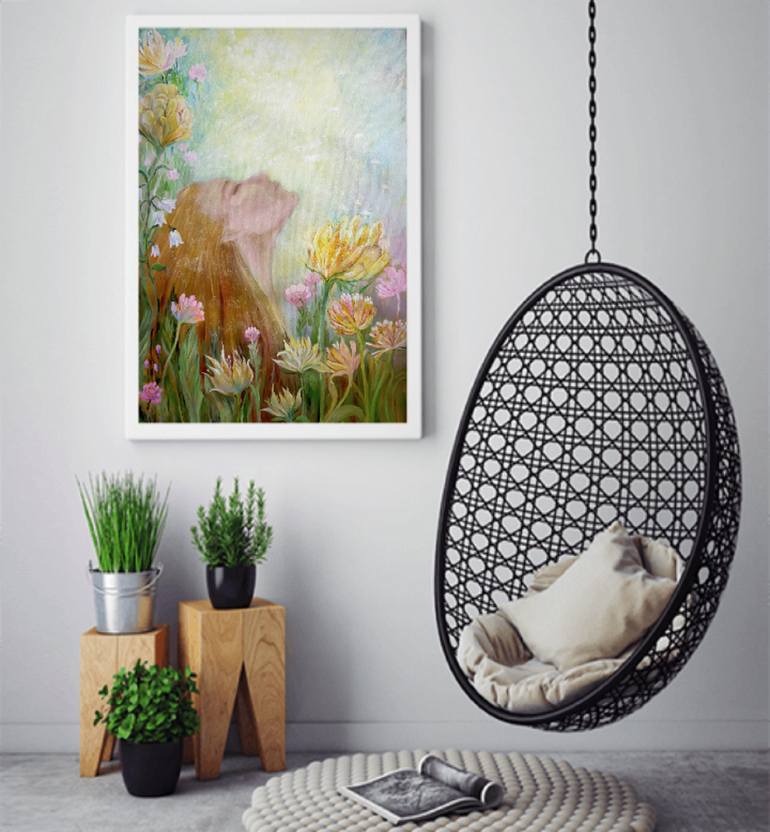 Original Art Deco People Painting by Anastassiya Coskun