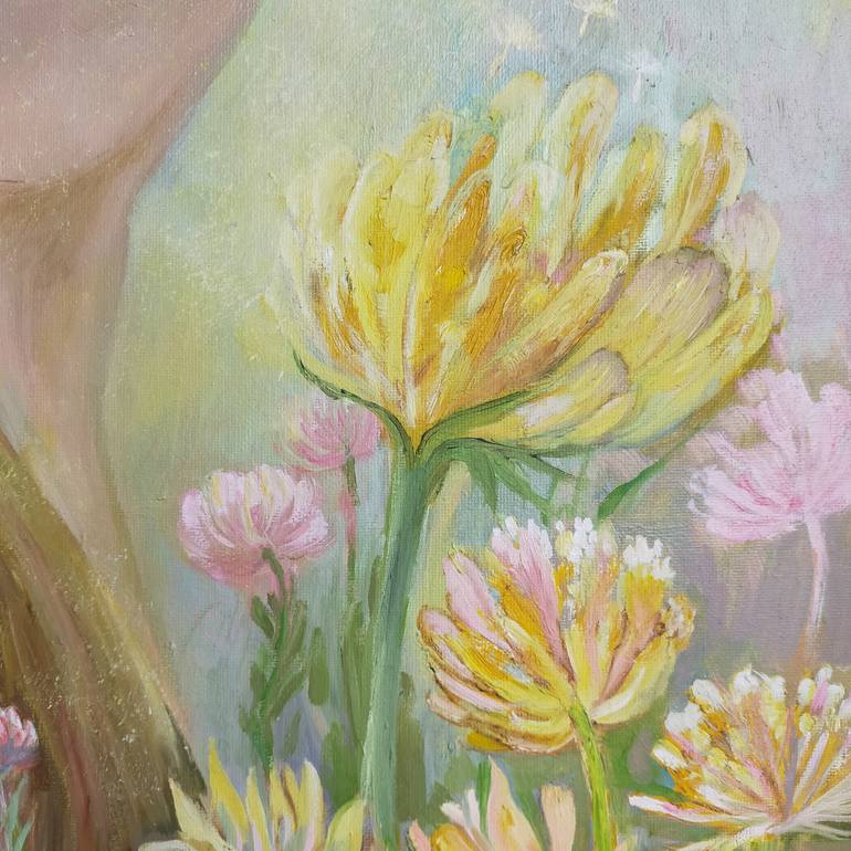 Original Art Deco People Painting by Anastassiya Coskun