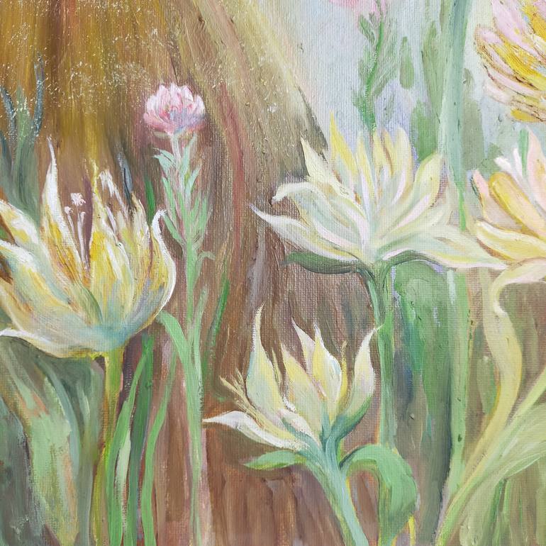 Original Art Deco People Painting by Anastassiya Coskun