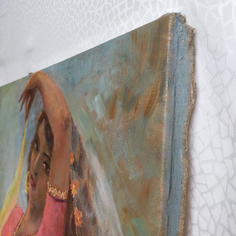 Original Art Deco People Painting by Anastassiya Coskun