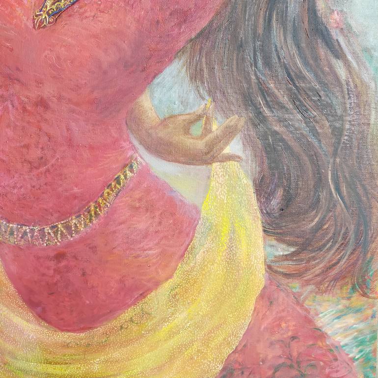 Original Art Deco People Painting by Anastassiya Coskun