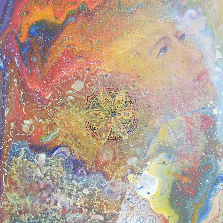 Original Art Deco Women Painting by Anastassiya Coskun