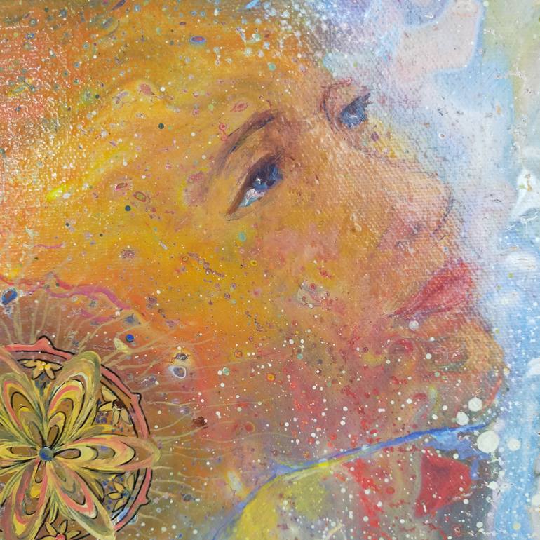 Original Art Deco Women Painting by Anastassiya Coskun
